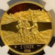 画像2: スイス 1986年 リュトリの誓い金貨 1ウンゼ NGC PF69UC  (2)