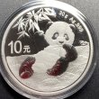 画像1: 中国 2020 パンダ銀貨 10元  (1)