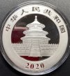 画像2: 中国 2020 パンダ銀貨 10元  (2)