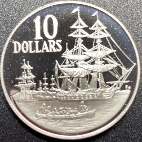 オーストラリア 1988年 エリザベス二世銀貨 10ドル （COA付き） - ティーコイン