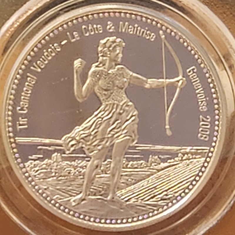 画像1: 2008年_射撃祭_50F銀貨_Hab-79a_評価A_PCGS_PR69DC (1)