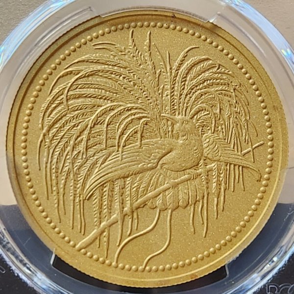 画像1: 2020年_パプアニューギニア_極楽鳥金貨_500キナ_PCGS_PR70(COA付・箱付)_MATTE (1)