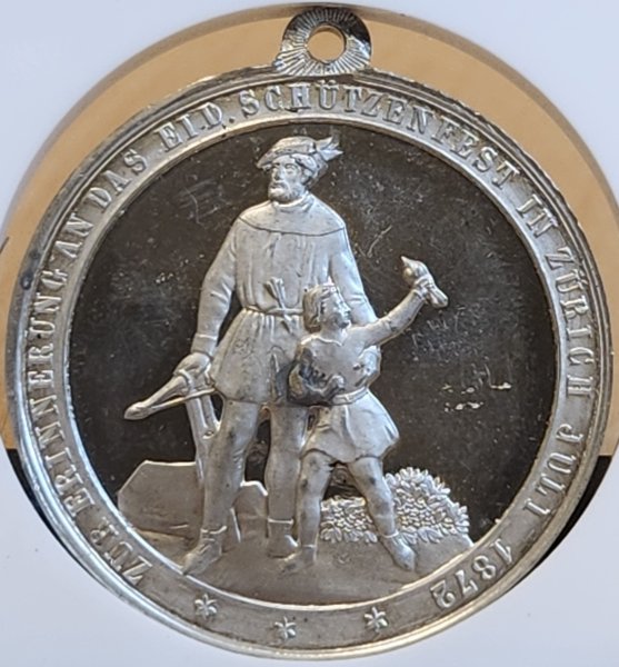 画像1: 1872年_射撃祭_WM_R-1733a_レア度R_NGC_MS64(最高鑑定) (1)