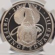 画像1: 2021年_G.Britain(イギリス)_2ポンド銀貨_クイーンズドビースト エドワード3世_NGC_PF69UC (1)