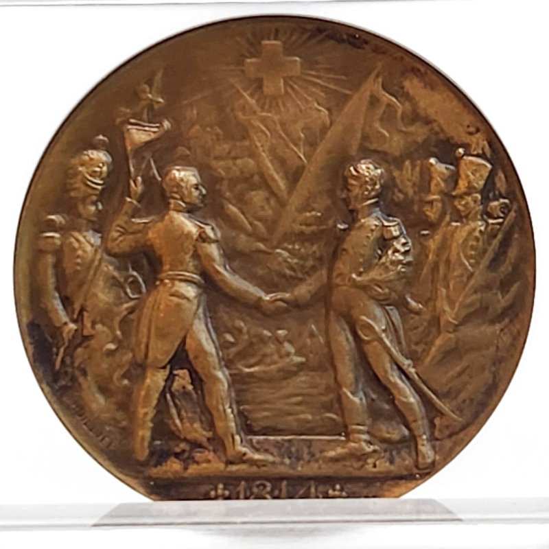 画像1: 1914年_射撃祭_銅メダル_R-753c_レア度R_NGC_UNC DETAILS(総鑑定枚数1枚のみ) (1)